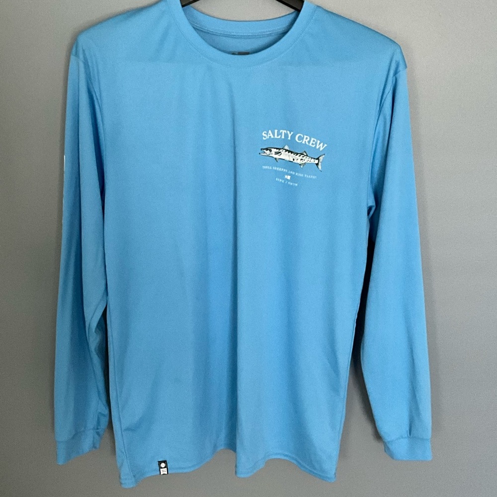 MEN’S SALTY CREW LONG SLEEVE SHIRT SIZE MEDIUM